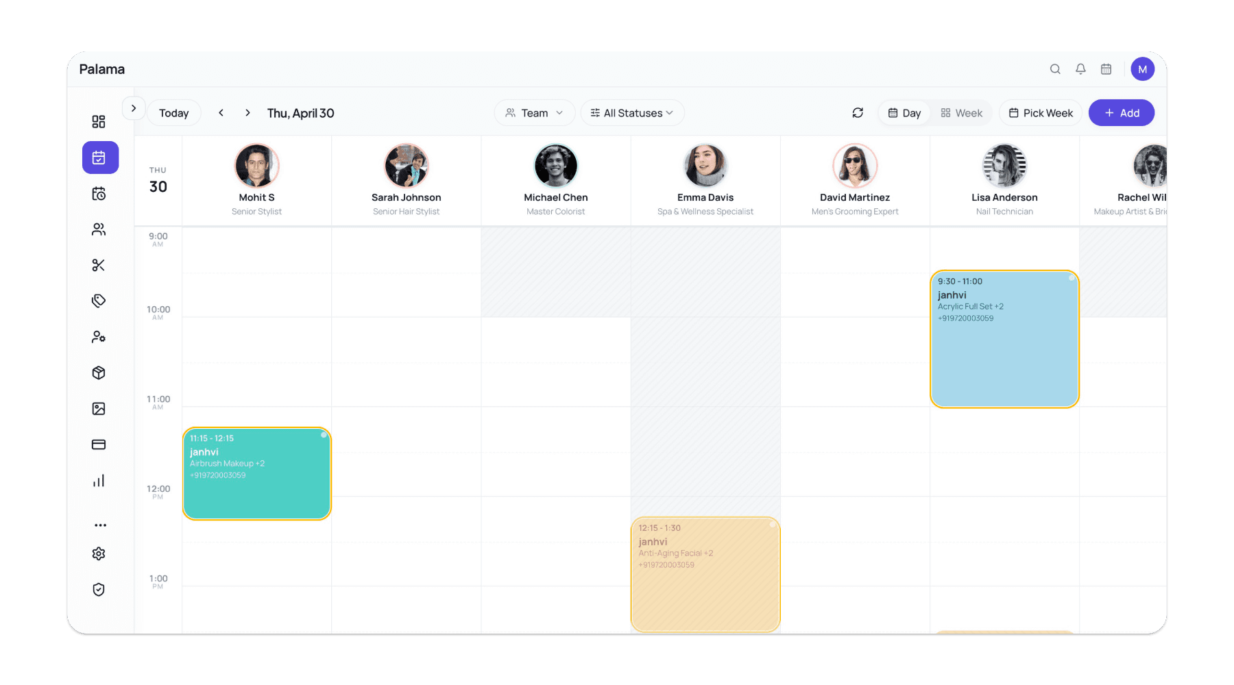 Palama Admin Dashboard
